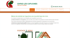 Desktop Screenshot of mrlescapucines.fr